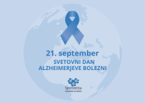 21. september je dan Alzheimerjeve bolezni