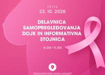ZD Lenart z delavnico samopregledovanja dojk