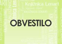 Obvestilo o zaprtosti naših enot med jesenskimi počitnicami