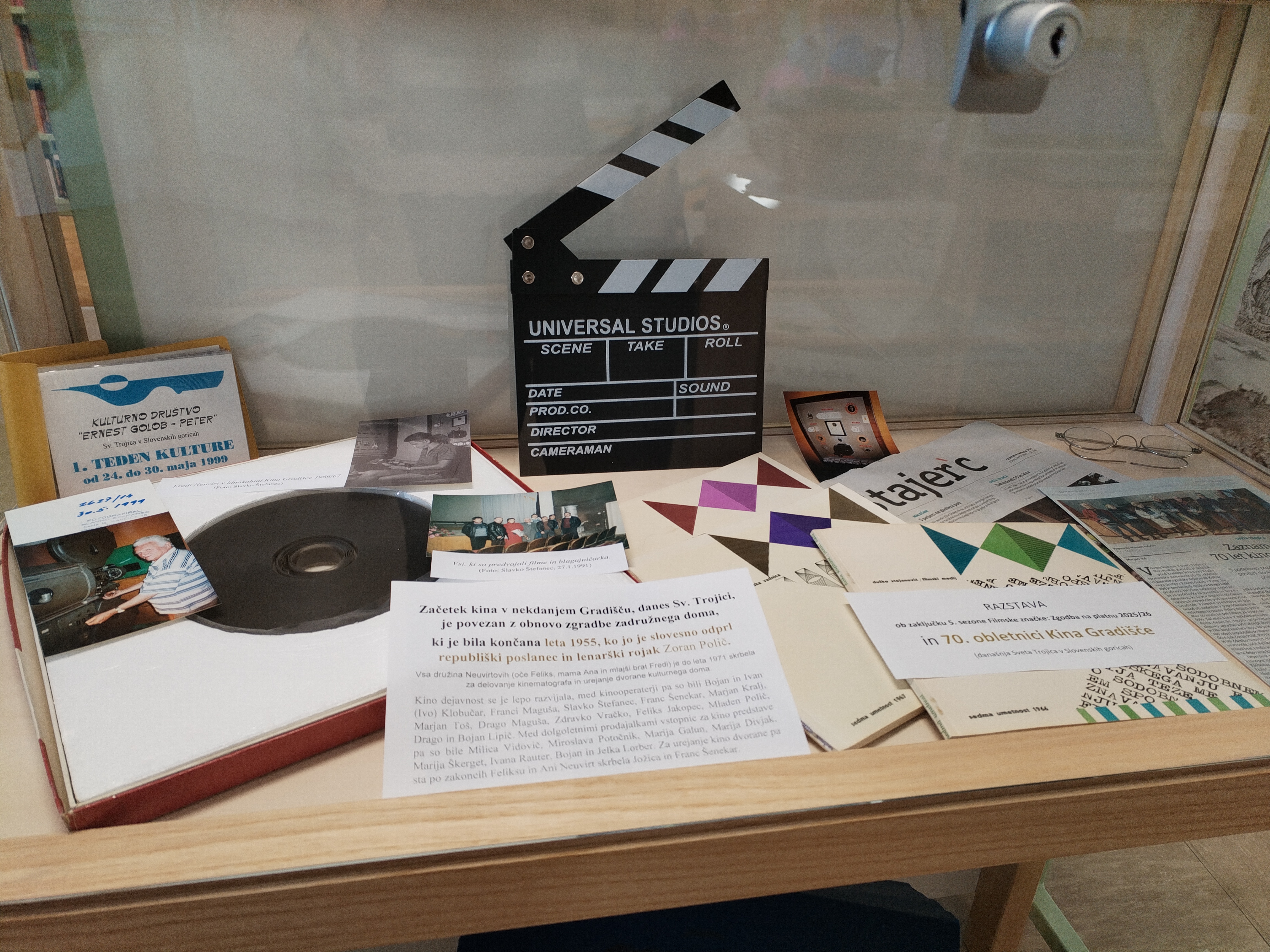 Razstava 70 let Kina Gradišče maj 2026