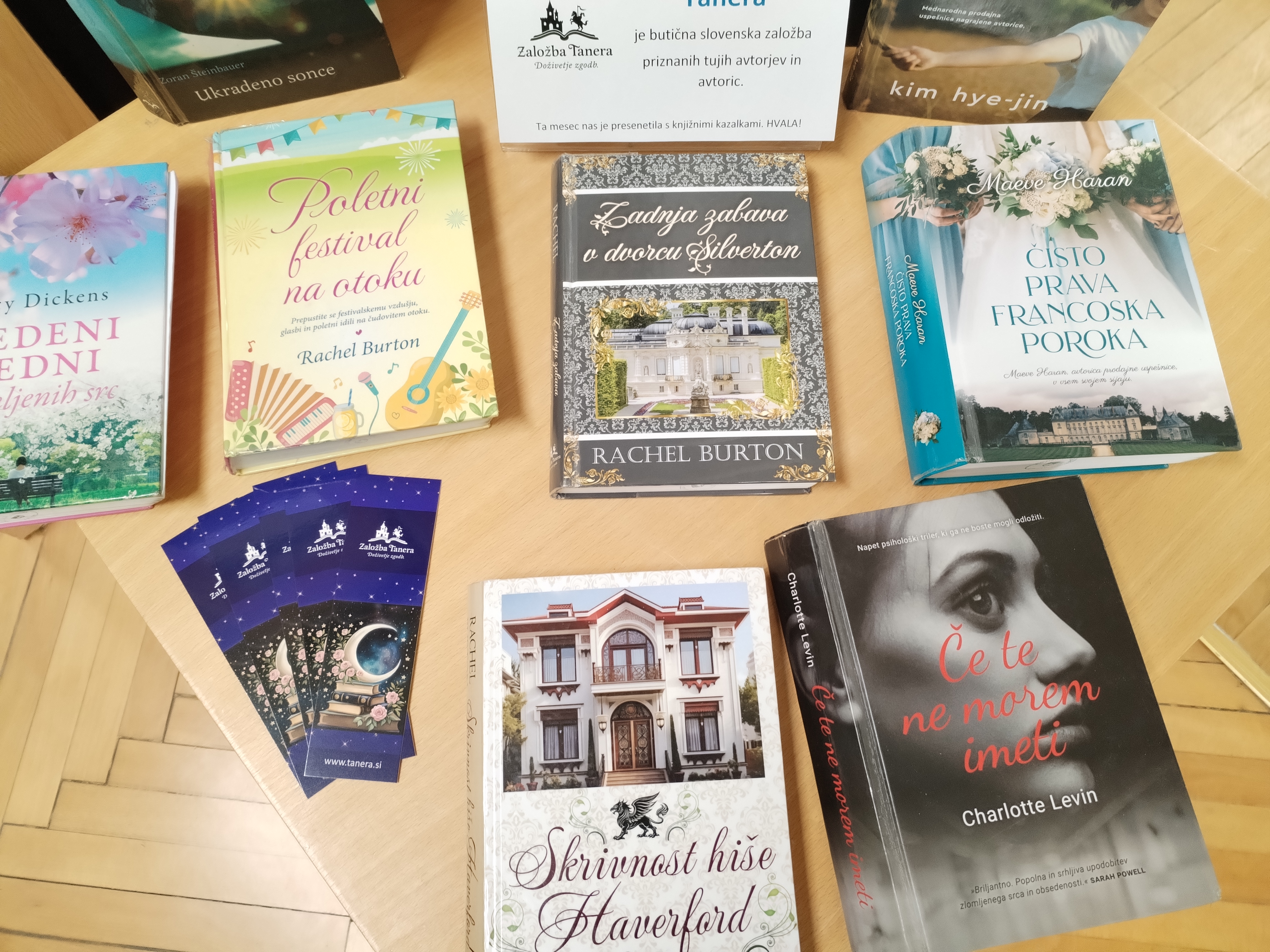 Založba Tanera izpostavljeno maj 2026