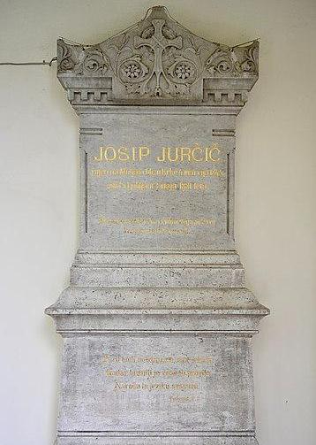 358px Josip Jurčič nagrobnik