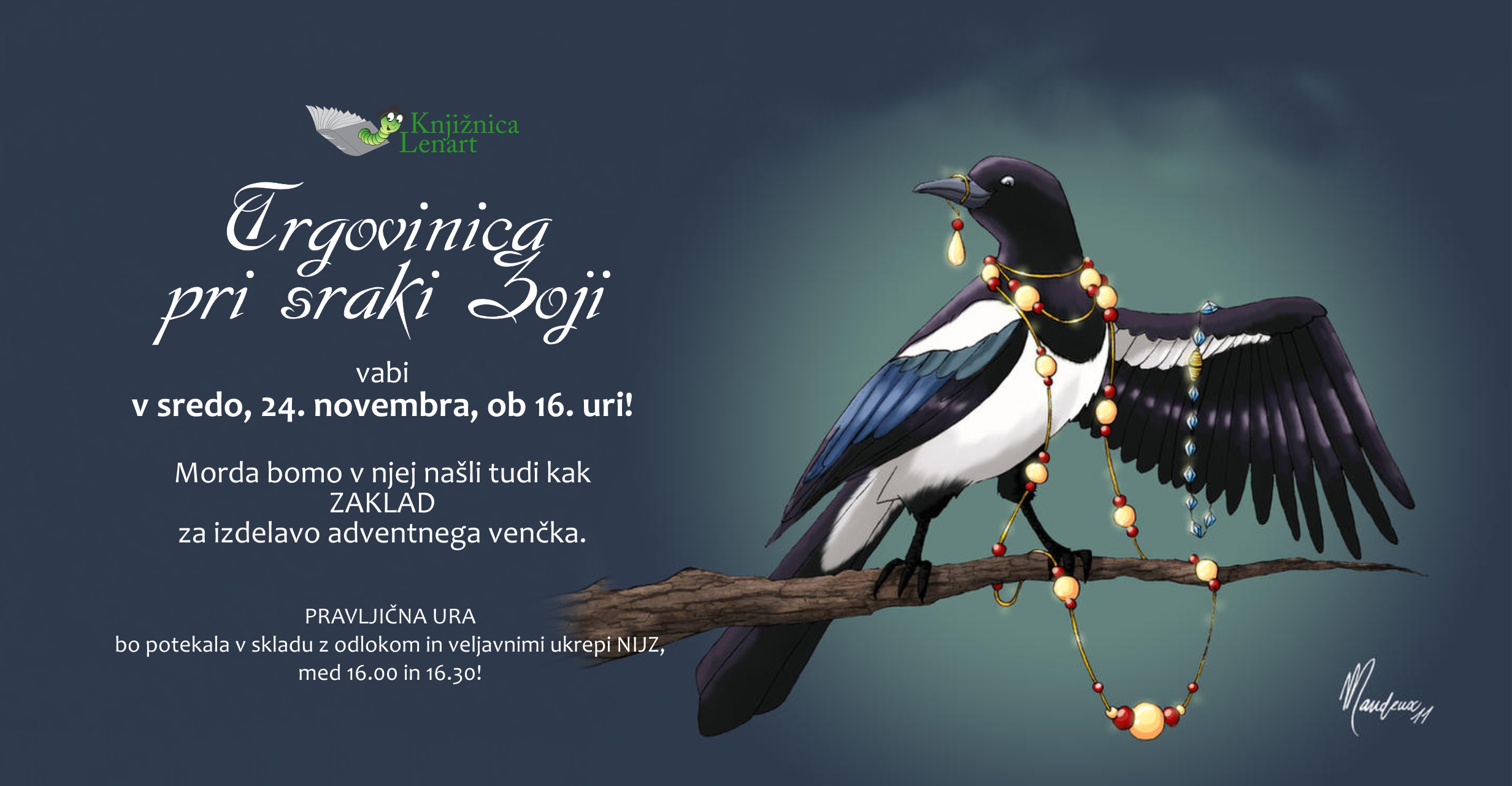 Pravljična 24. 11. 21 TRGOVINICA PRI SRAKI ZOJI
