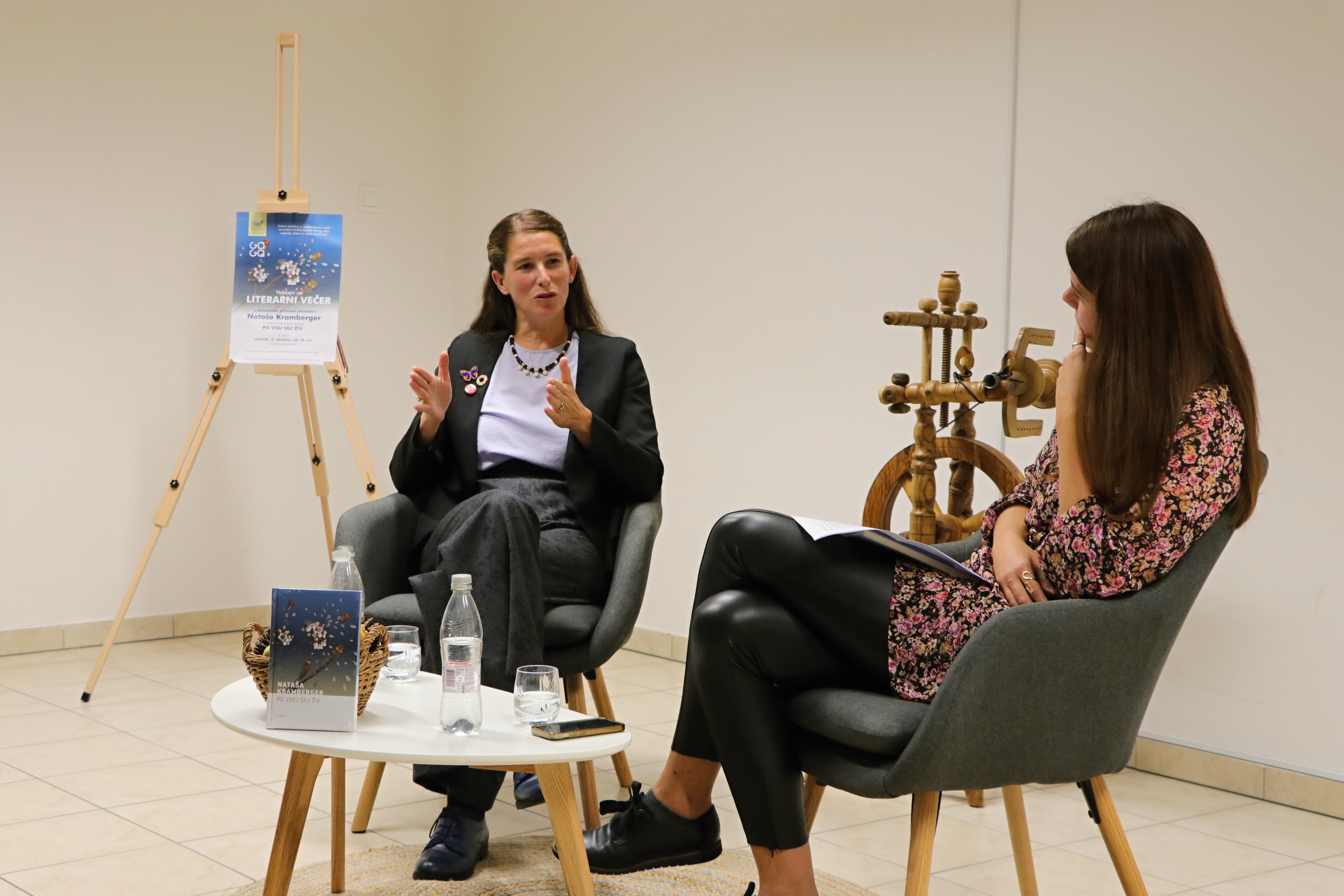 Nataša Kramberger in Helena Zemljič sta pripravili zanimivo predstavitev foto Rosana Lorbek 1