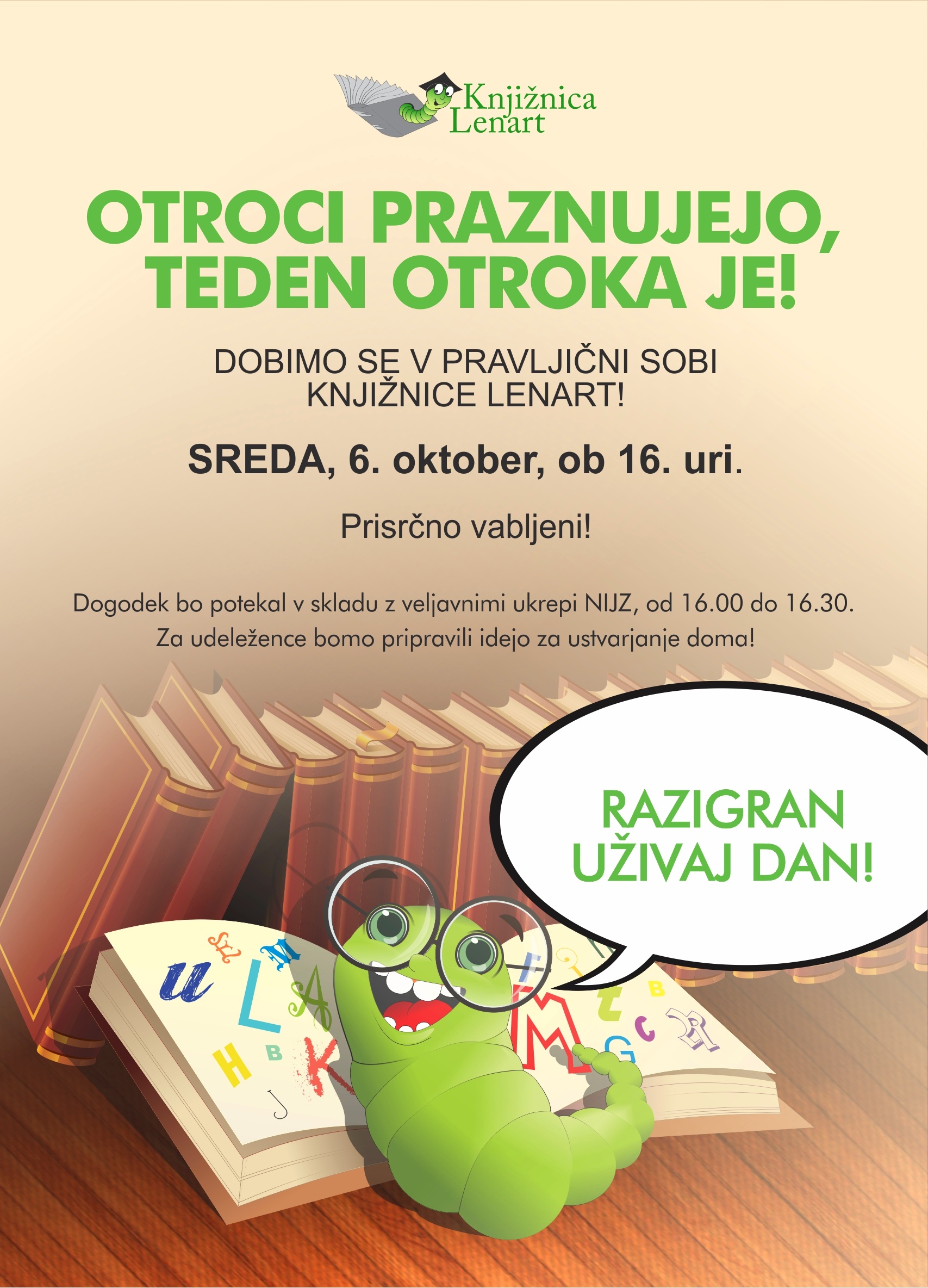 Pravljična 6. 10. 21 TEDEN OTROKA