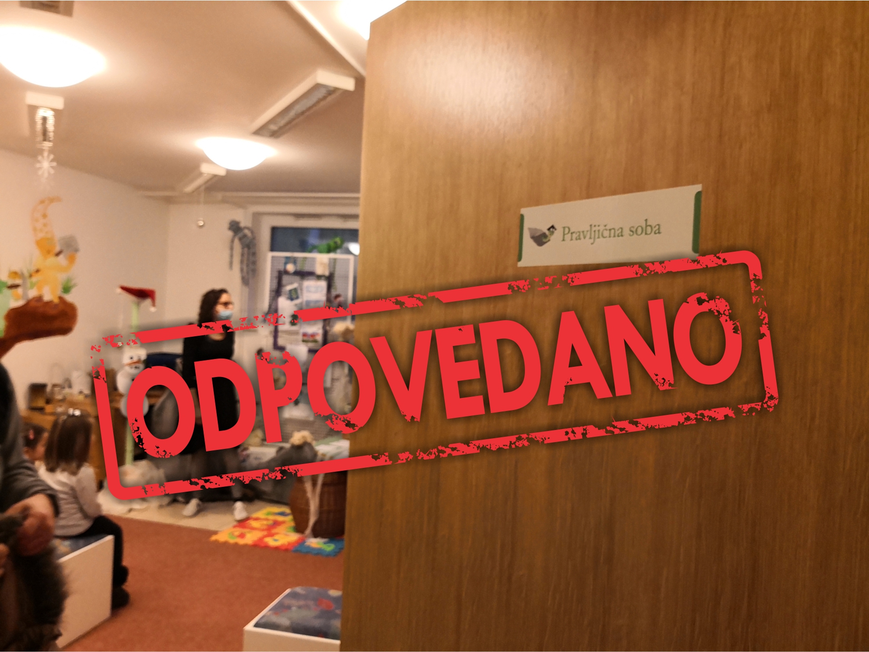 Pravljična ura ODPOVEDANO