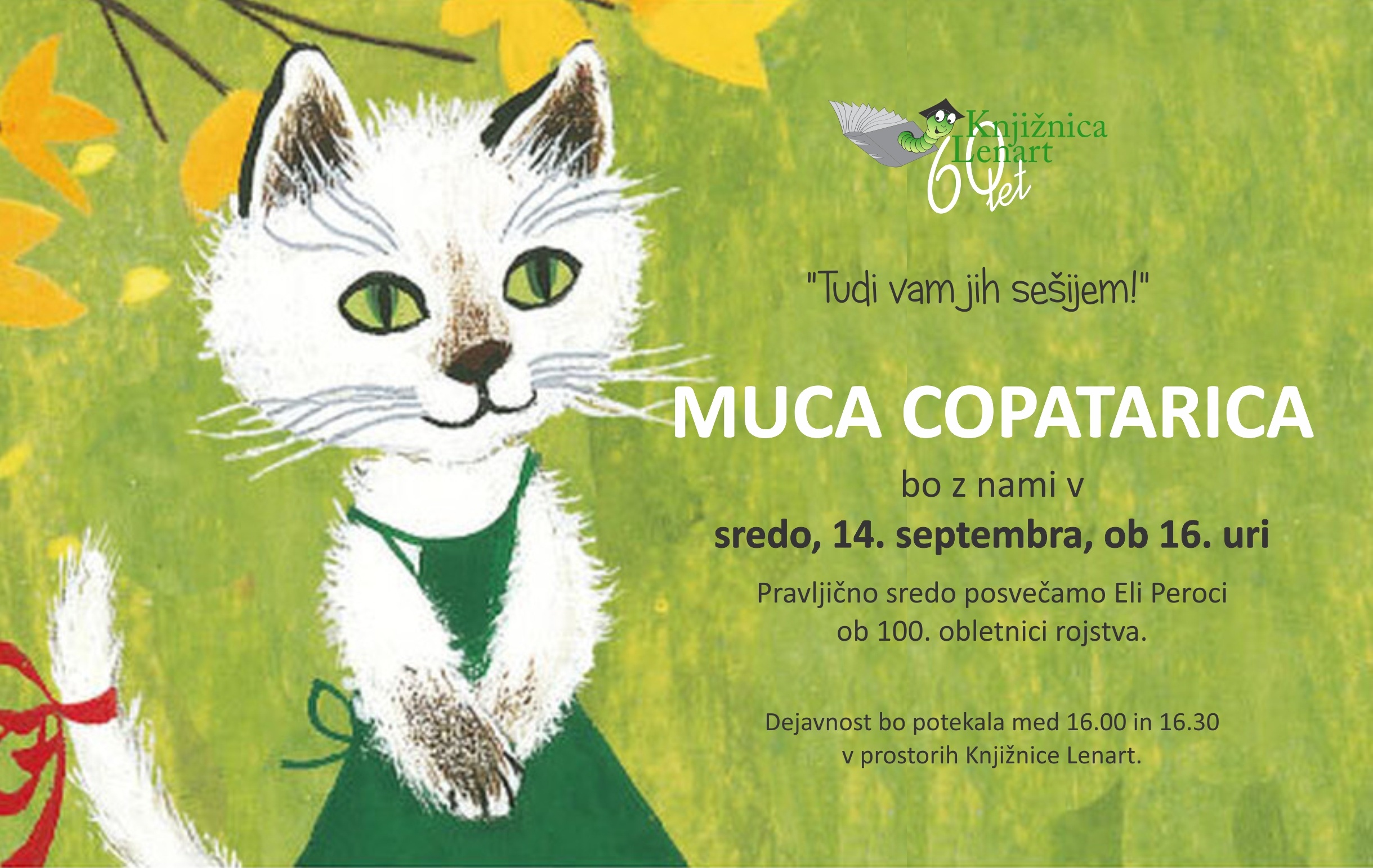 Pravljična 14. 9. 2022 MUCA COPATARICA