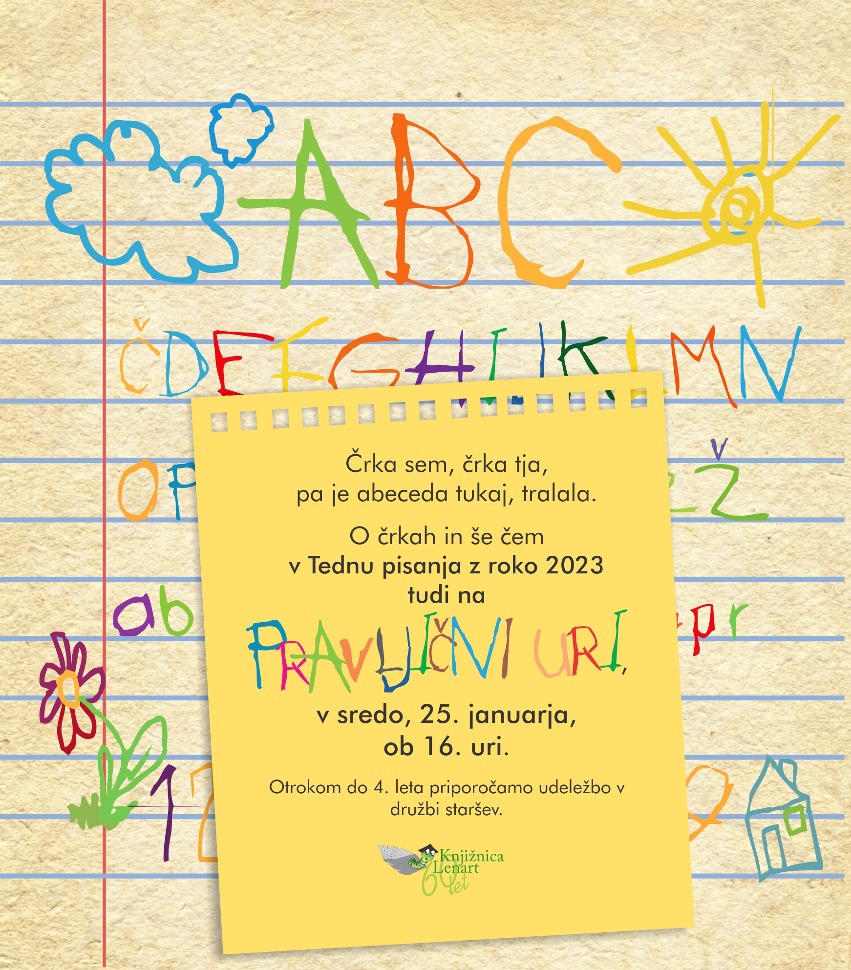 PU 25. 1. 2023 Teden pisanja z roko