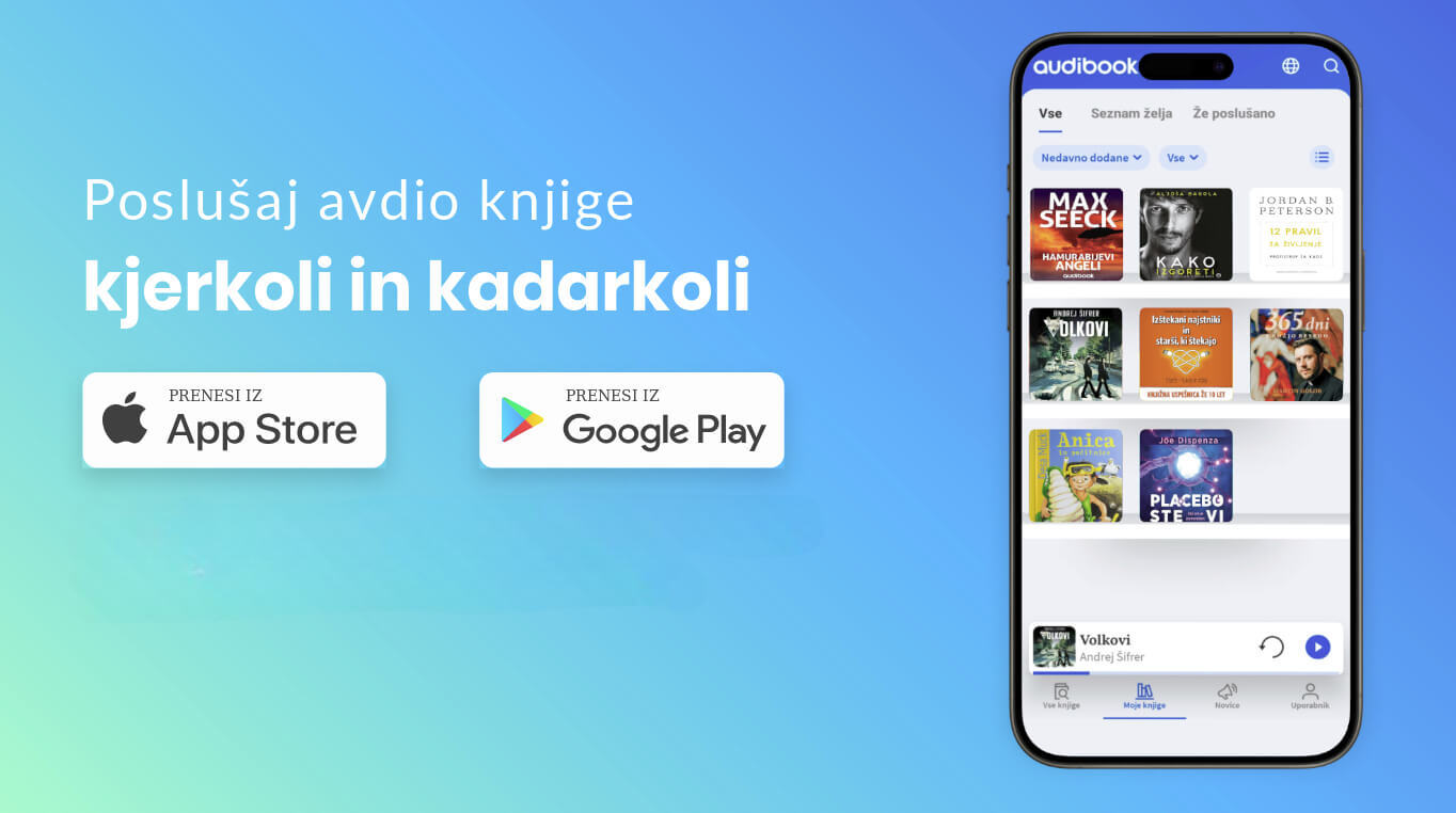 AUDIBOOK kjerkoli in kadarkoli PROMO